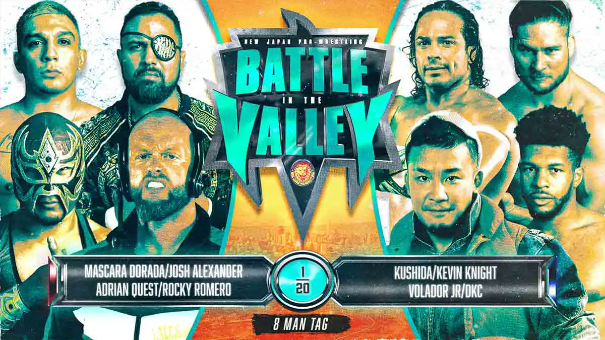 Kushida & Josh Alexander NJPW Battle in the Valley 2023
