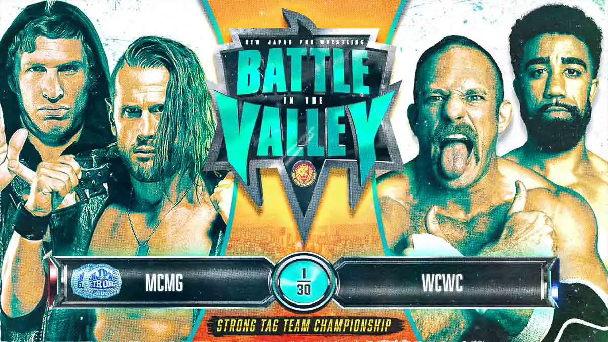 MCMG vs WCWC Tag Title Match NJPW Battle in the Valley 2023