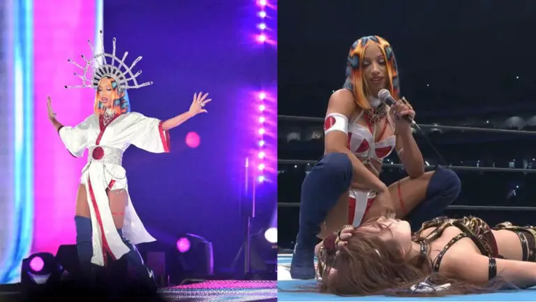 Sasha Banks/Mercedes Mone Makes NJPW Debut at Wrestle Kingdom 17