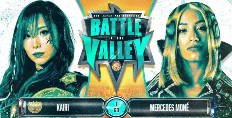 NJPW Battle in the Valley Sold Out After Mercedes Mone Debut Match Announcement
