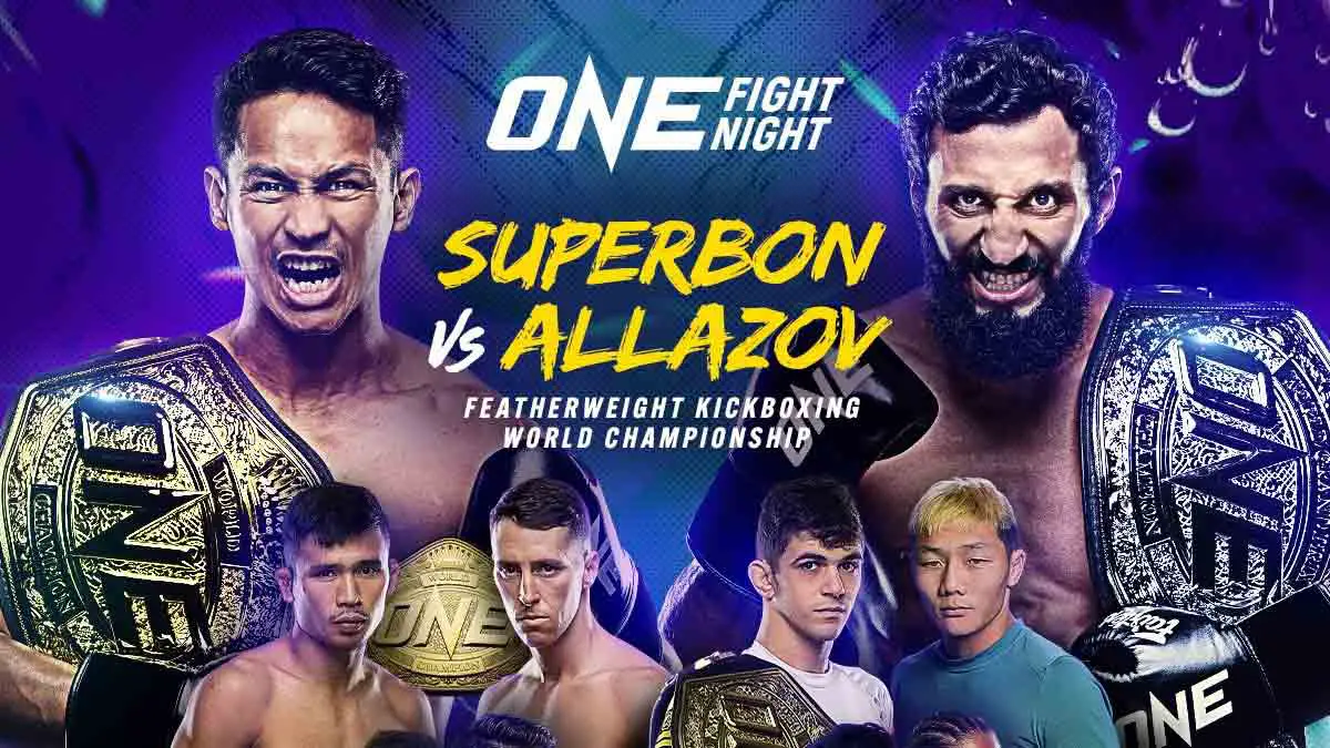 ONE on Prime Video 6 Superbon vs Allazov