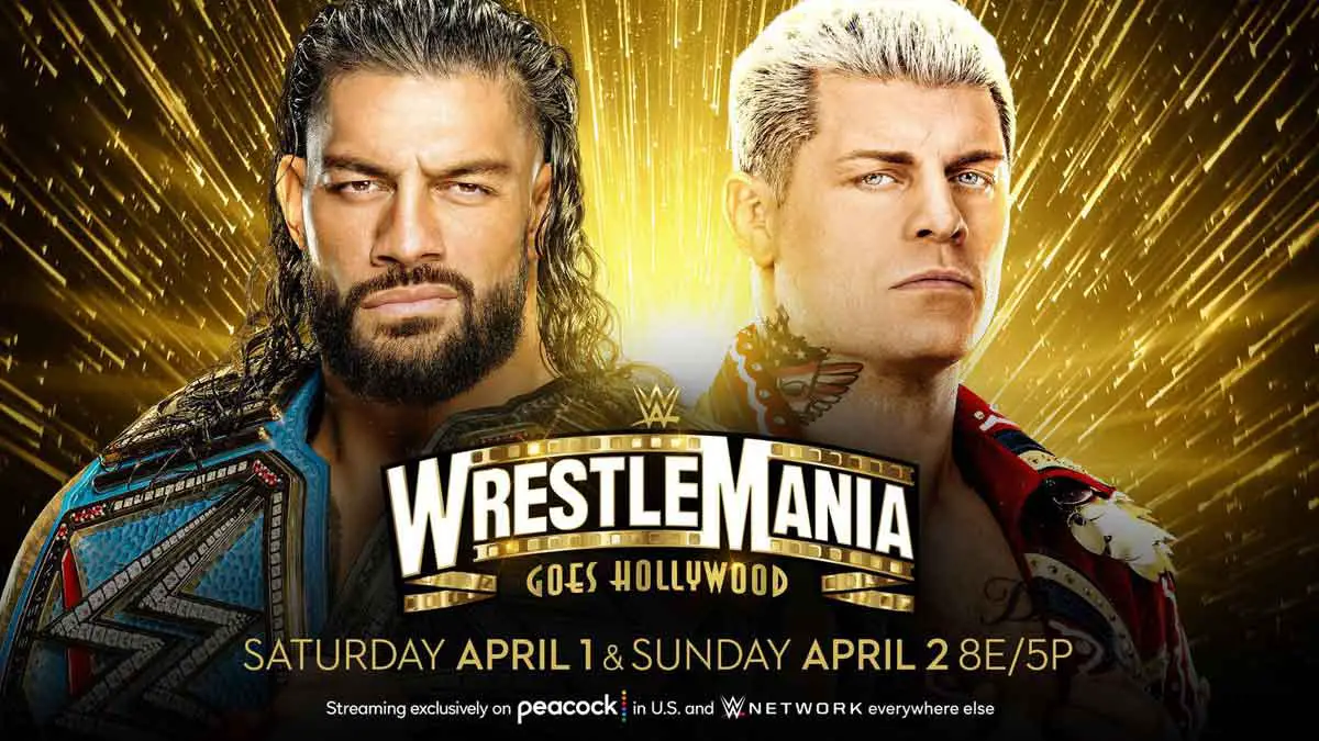 Roman Reigns vs Cody Rhodes WWE  WrestleMania 39 2023