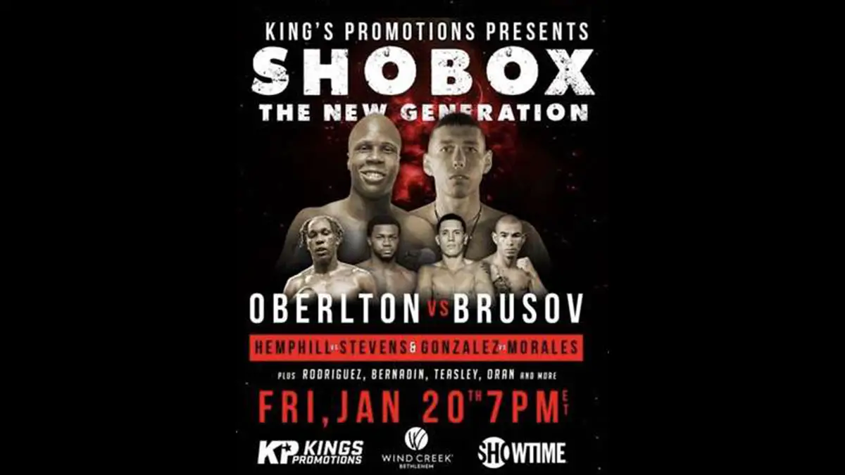 Sean Hemphill vs David Stevens Poster