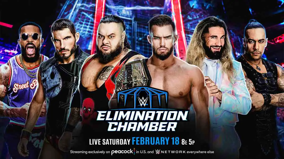 United States Championship WWE Elimination Chamber match 2023