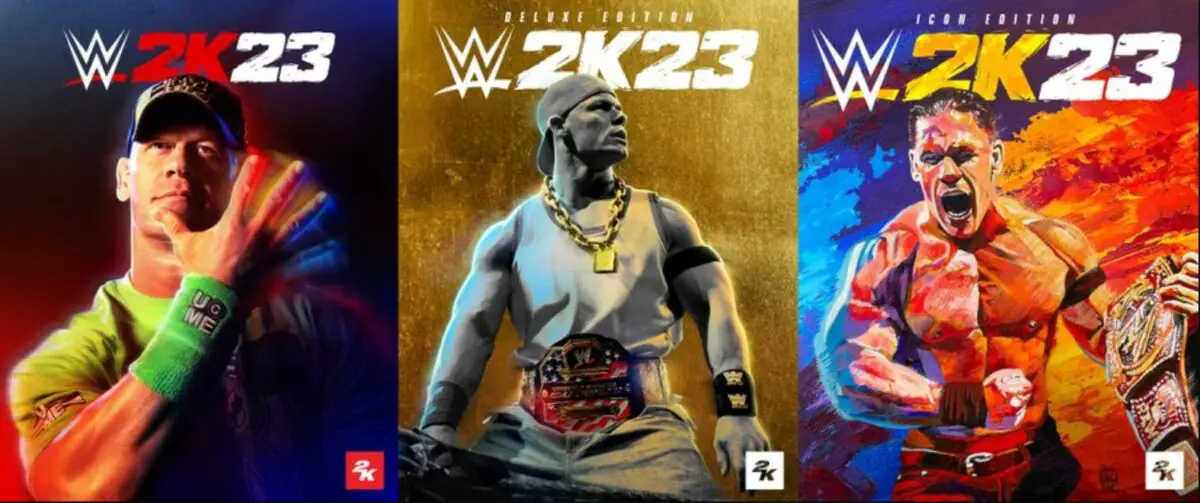 WWE 2K23 Covers