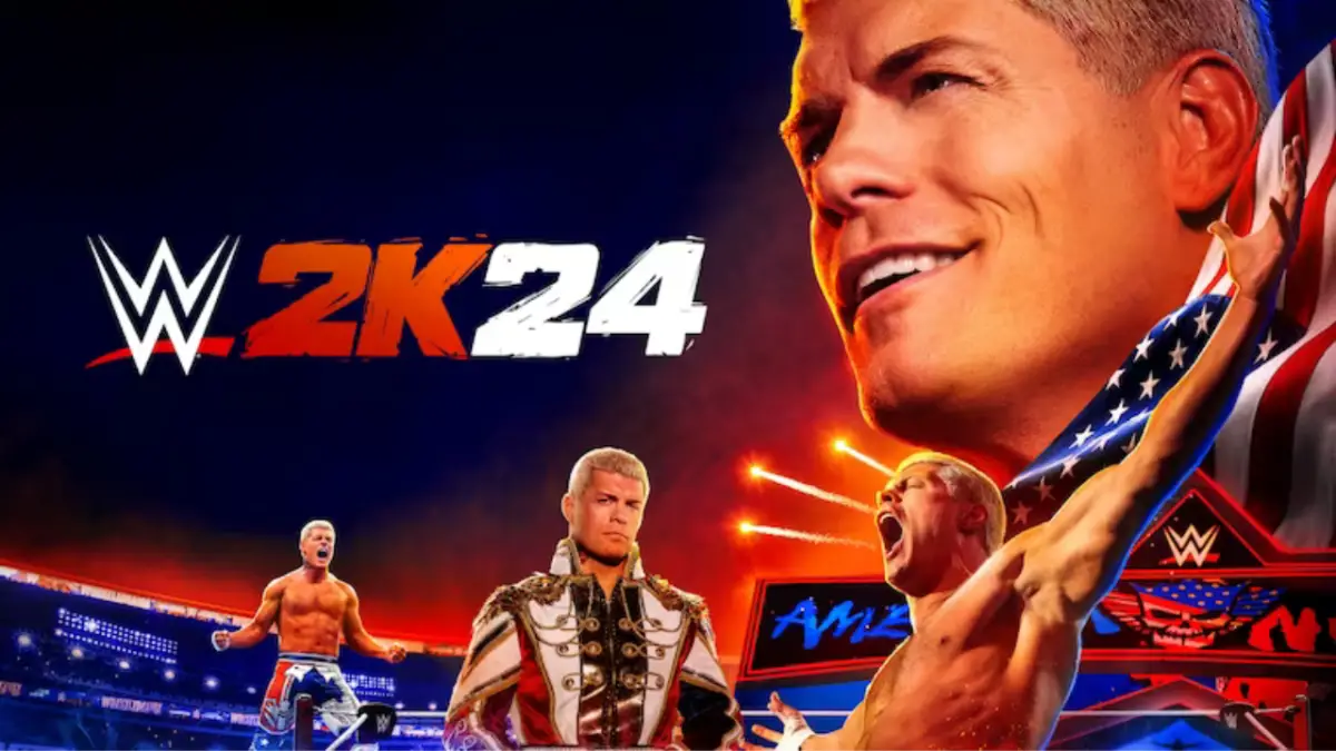 WWE 2k24 Poster