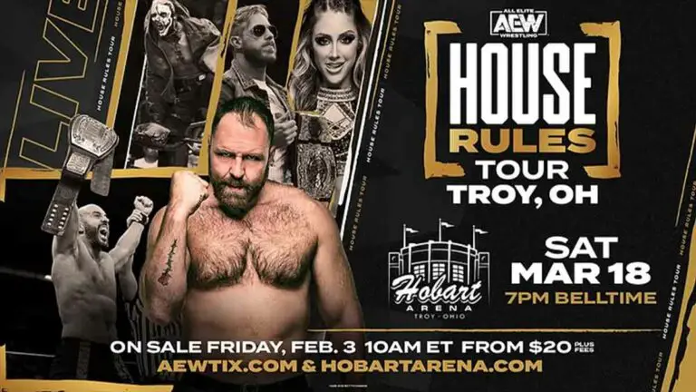 AEW Announces “House Rules” Live Event Series From March 18