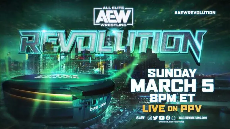 AEW Revolution 2023 Match Card, Date, Time, Location, Tickets