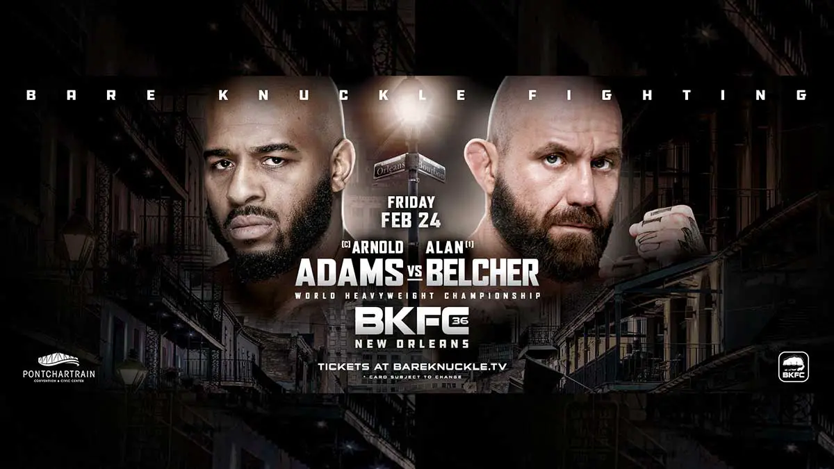BKFC 36 New Orleans Poster
