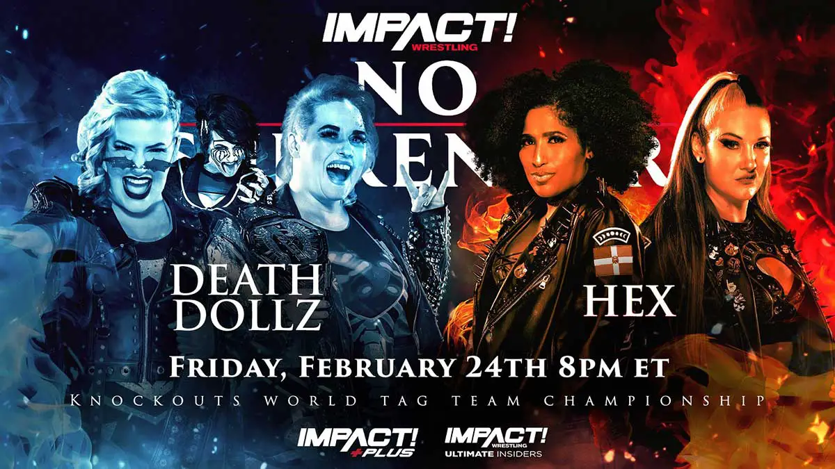 Death Dollz(Taya Valkyrie & Jessicka)(c) vs Hex(Marti Belle and Allysin Kay)