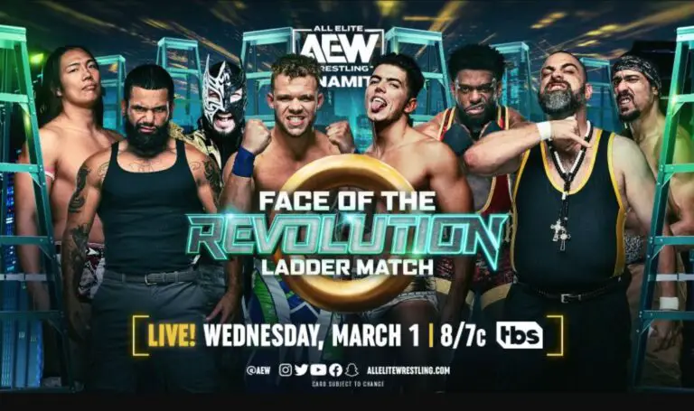 Face of the Revolution Ladder Match & More Set for March 1 Dynamite