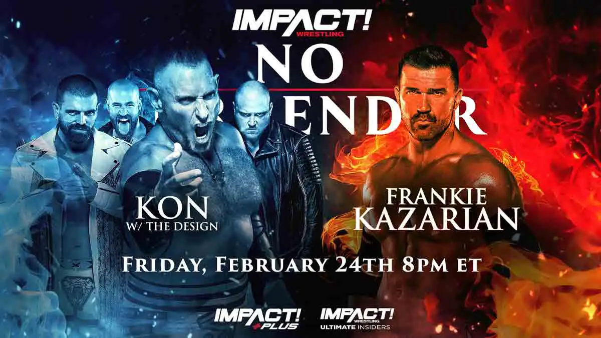 Kon vs Frankie Kazarian IMPACT No Surrender 2023