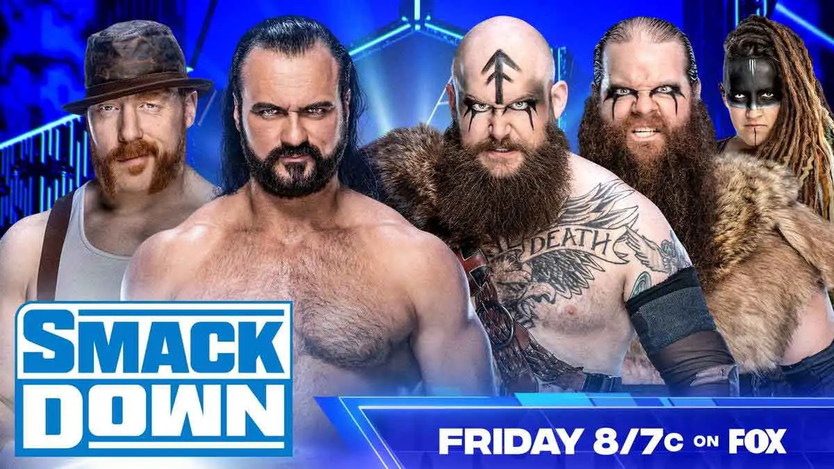 Drew McIntyre & Sheamus vs The Viking Raiders - WWE SmackDown February 10 2023