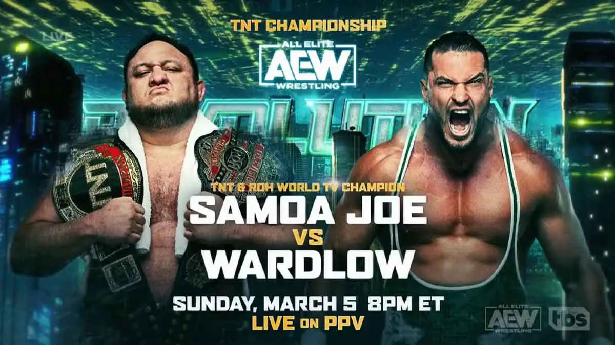 Samoa Joe vs Wardlow AEW Revolution 2023