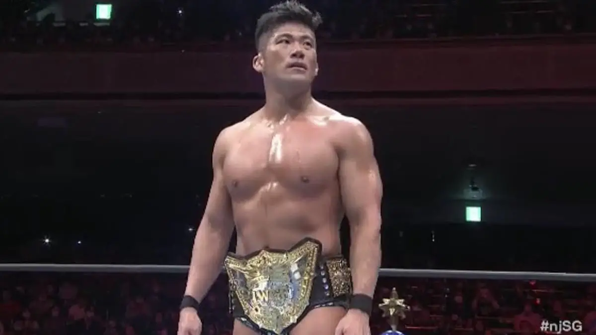 Sanada IWGP World Champion
