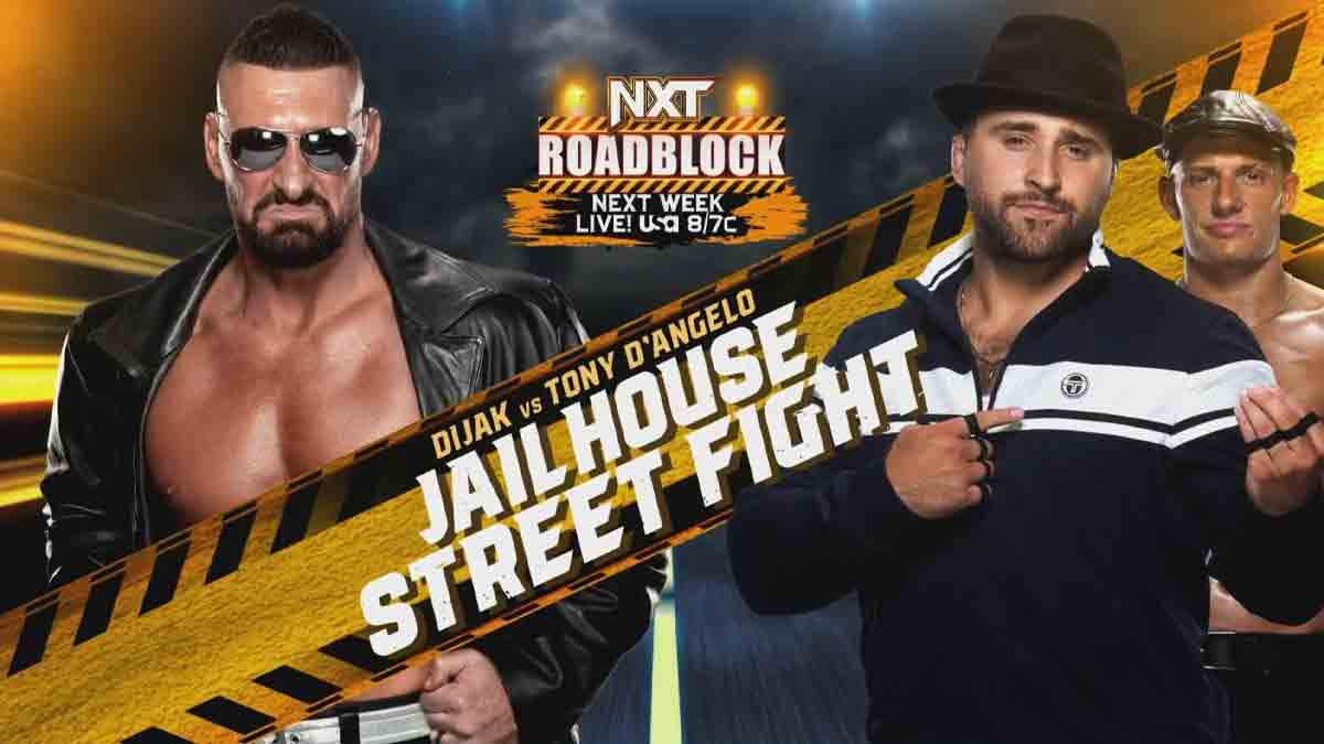 Tony D'Angelo vs Dijak WWE NXT Roadblock 2023