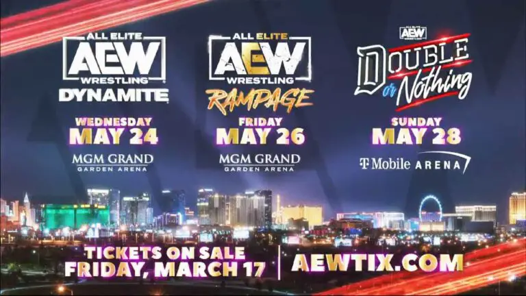 AEW Double or Nothing 2023 Date & Location Confirmed