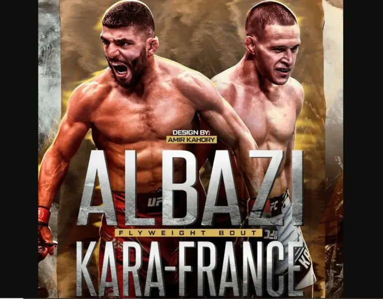 Amir Albazi vs Kai Kara-France Set for June 3 UFC Fight Night Event