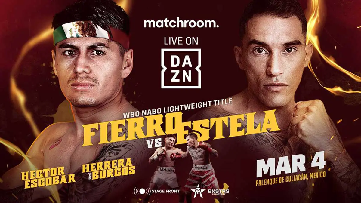 Angel Fierro vs Eduardo Estela Poster