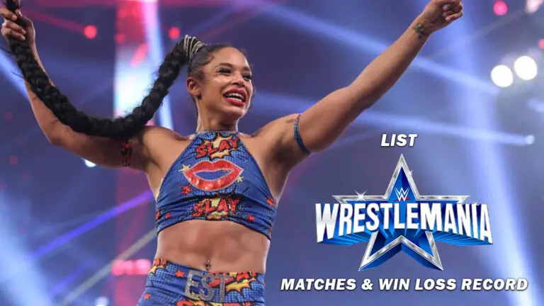 List of Bianca Belair WWE WrestleMania Matches, Win-Loss Record