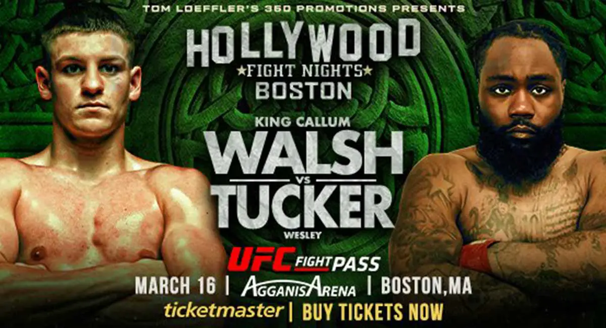 Callum Walsh vs Wesley Tucker Poster 