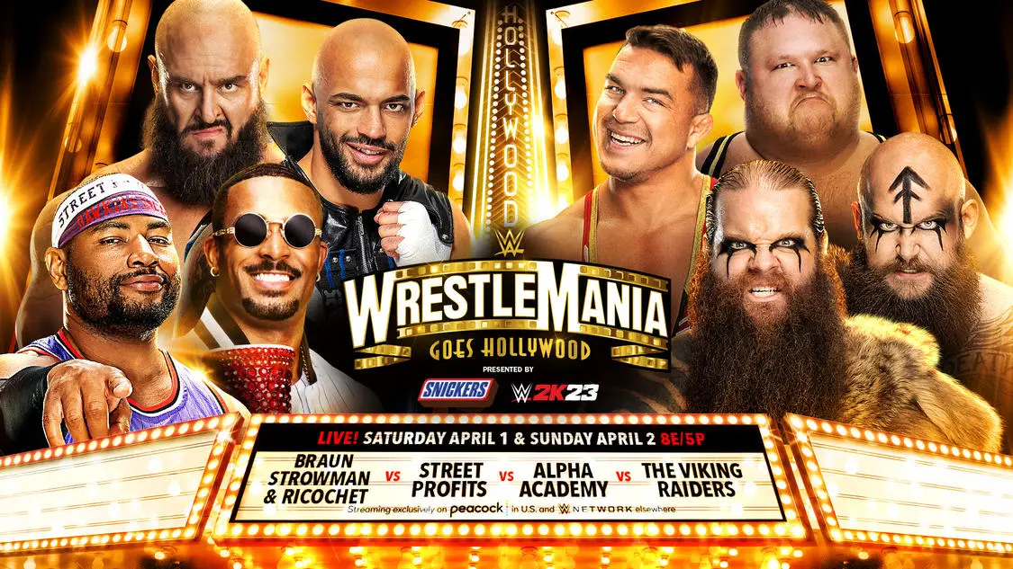 Four-Way Tag Team Match WrestleMania 39