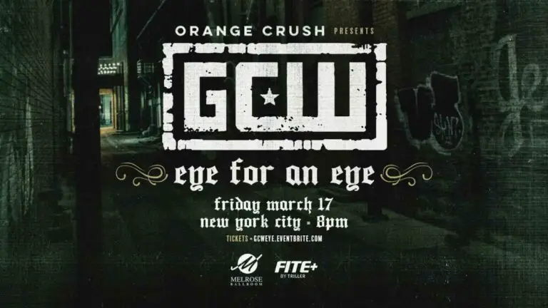 GCW Eye For An Eye 2023 Results Live, Card, Time, March 17