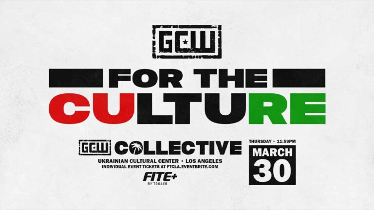 GCW For The Culture 4 2023 Results Live, Card, Time, Streaming