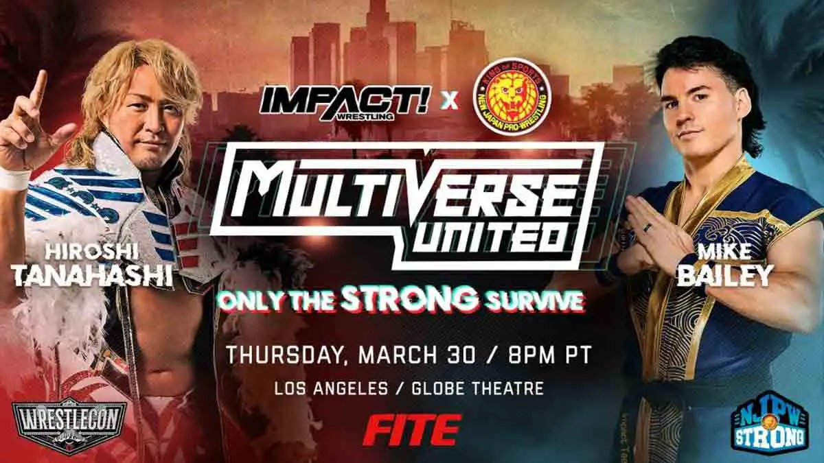 Hiroshi Tanahashi vs Mike Bailey Multiverse United 2023