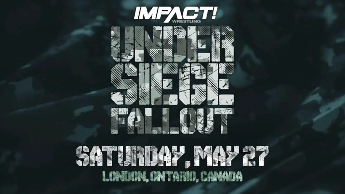 Impact Under Siege Fallout Poster 2023