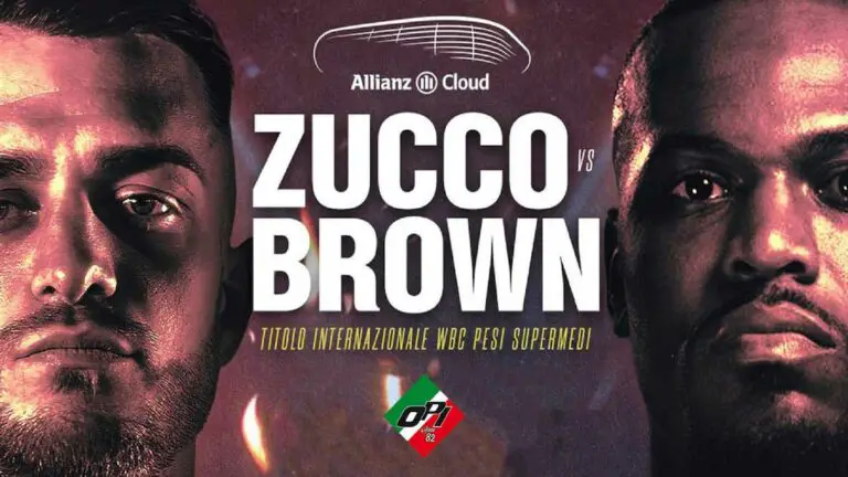 Ivan Zucco vs Germaine Brown Results Live, Card, Start Time