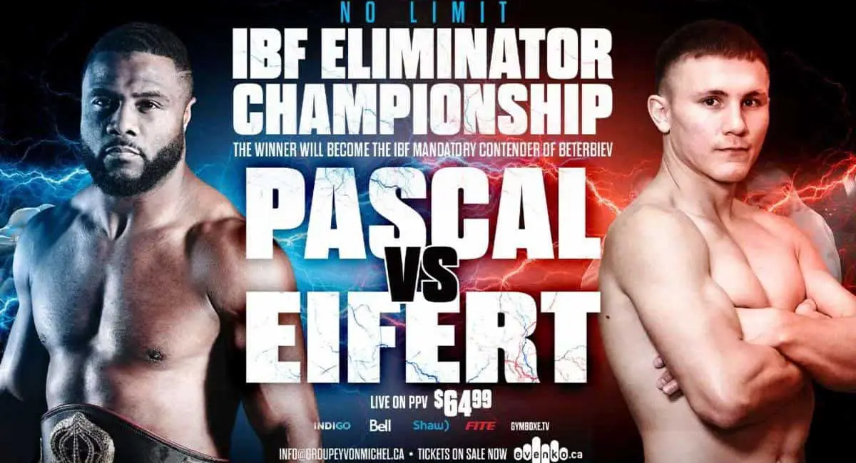 Jean Pascal vs Michael Eifert Poster