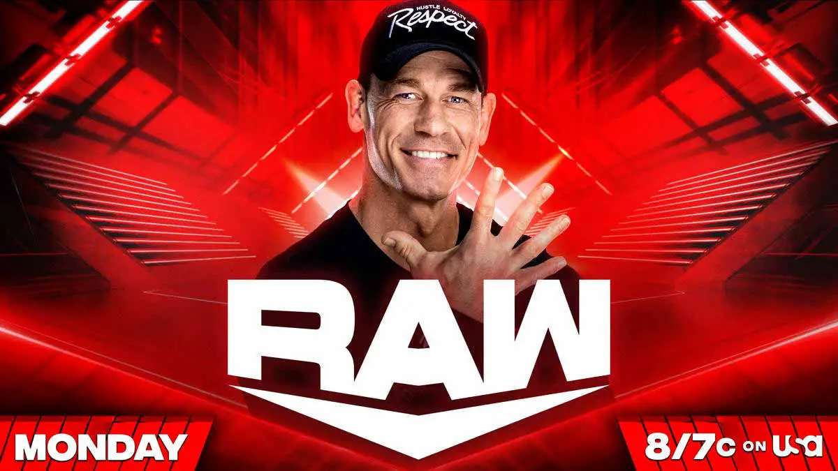 John Cena WWE RAW March 6 2023