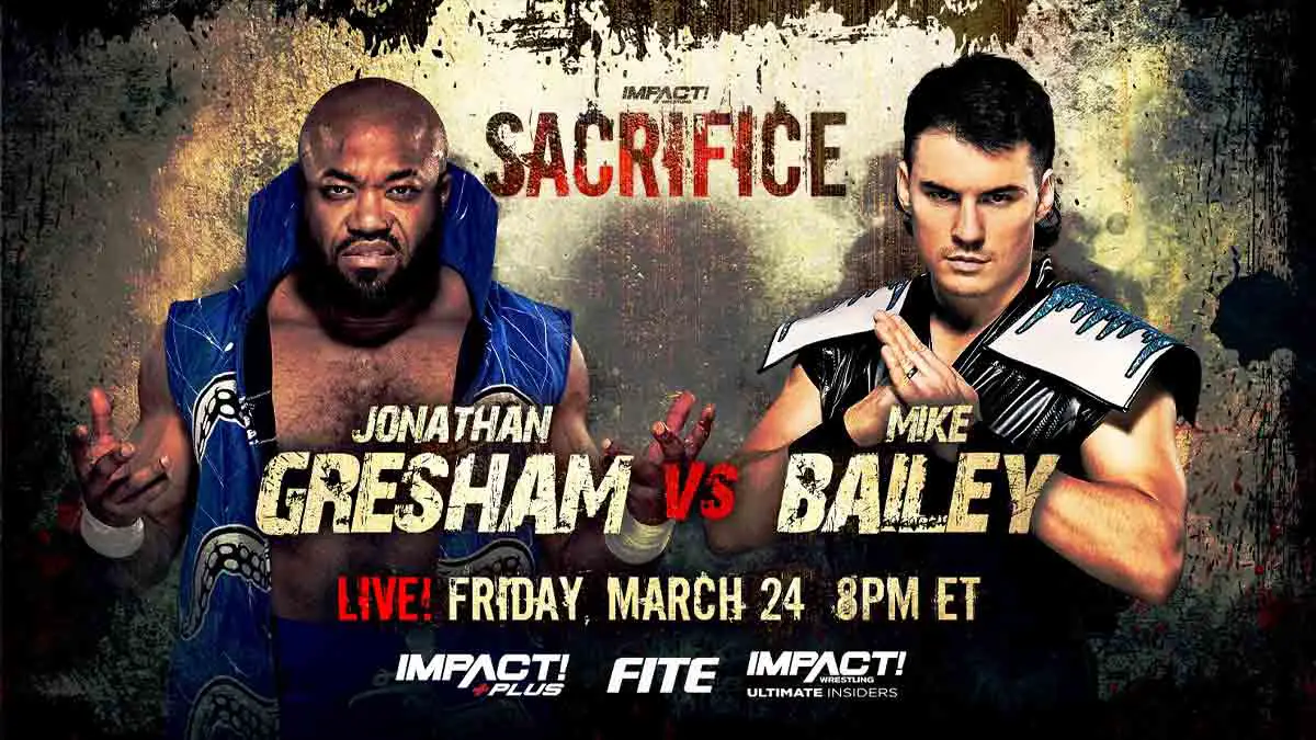 Jonathan Gresham vs Mike Bailey IMPACT Sacrifice 2023