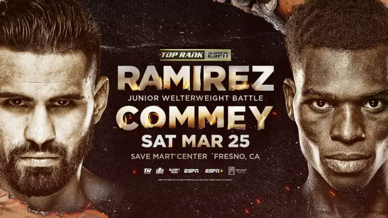 Jose Ramirez vs Richard Commey Results Live, Fight Card, Time