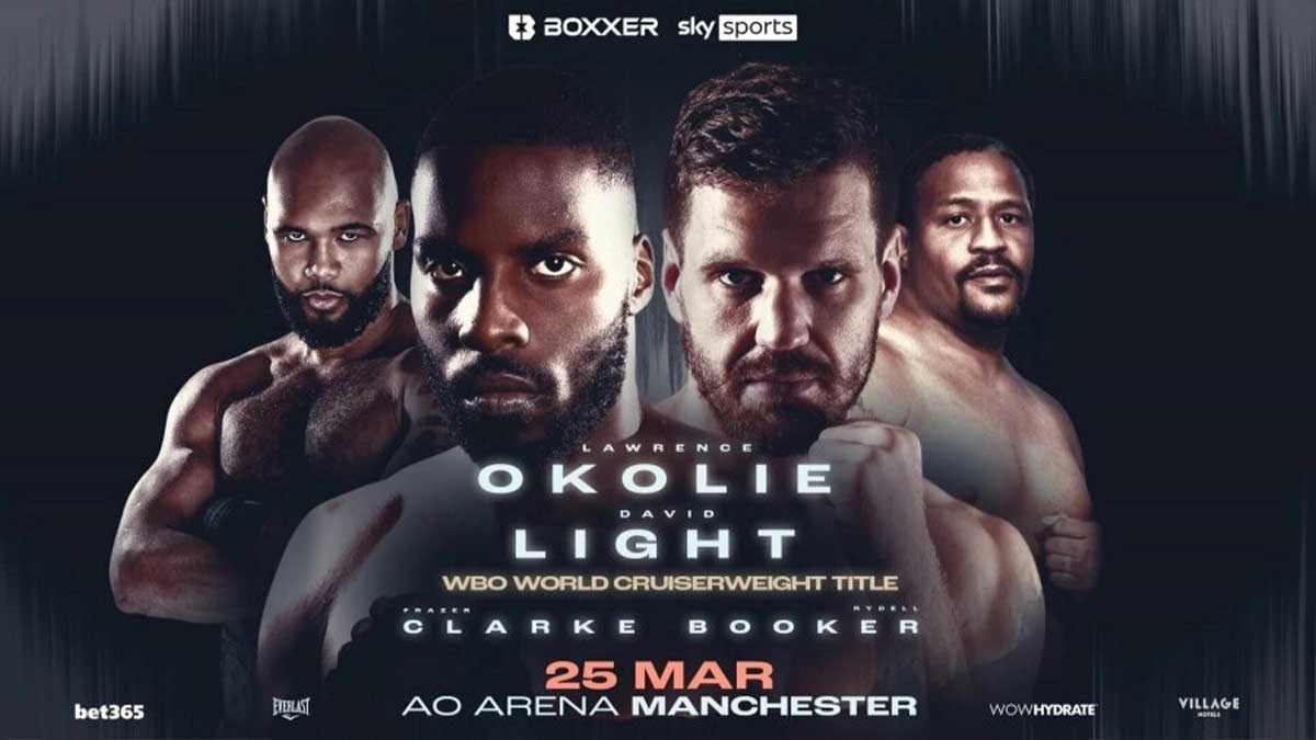 Lawrence Okolie vs David Light Poster  