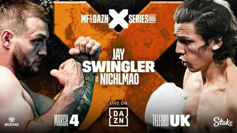 MF & DAZN X-Series 005 Results LIVE, Jay Swingler vs NichLmao