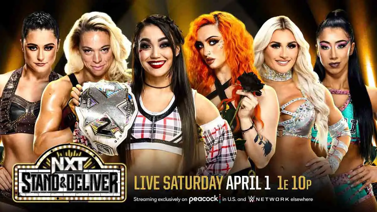 NXT Women Championship Ladder Match Stand & Deliver 2023