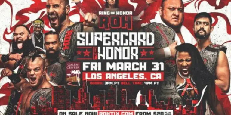 Spoiler: Reach for the Sky ROH Tag Ladder Match Set for ROH Supercard 2023