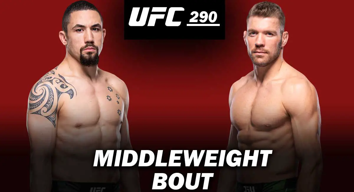 Robert-Whittaker vs Dricus Du Plessis UFC 290