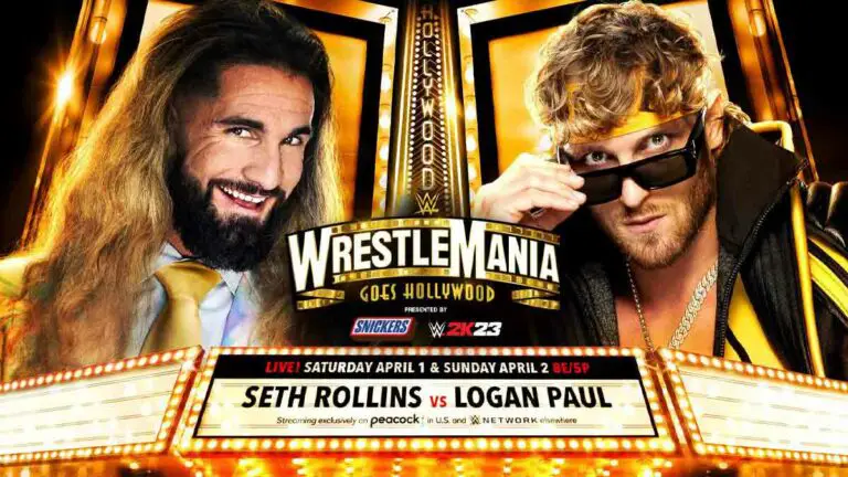 Seth Rollins vs Logan Paul Confirmed for WWE WrestleMania 39