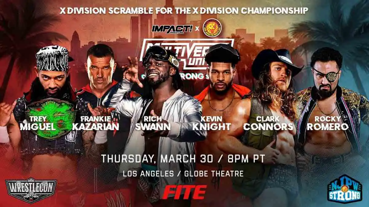 Trey Miguel X Division Scramble Multiverse United 2023