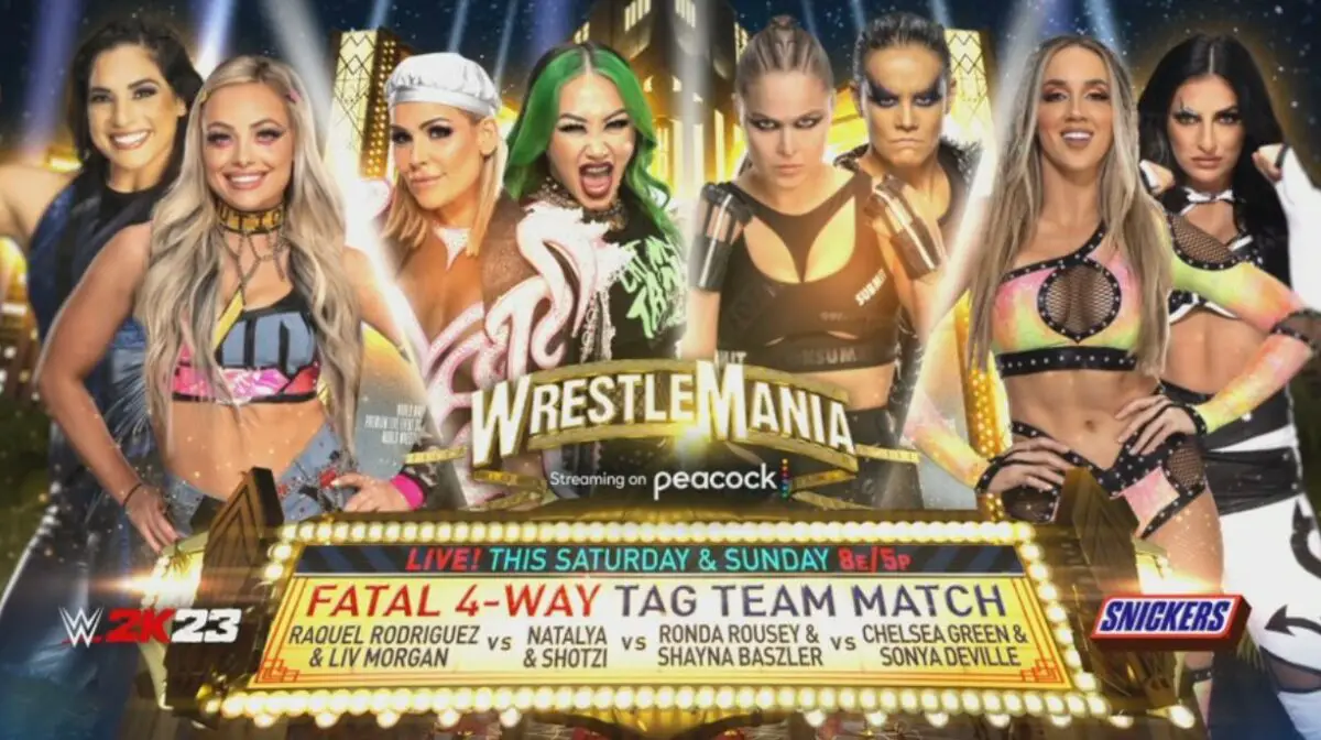 Women's Tag Team Match WrestleMania 39