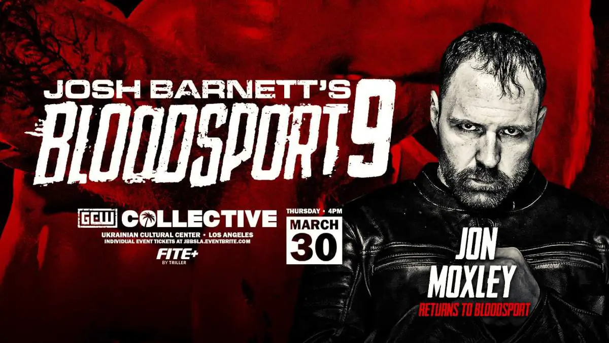 GCW Josh Barnett's Bloodsport 9 poster