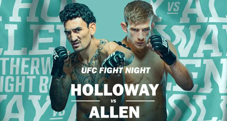 UFC Fight Night: Holloway vs. Allen, April 15, 2023