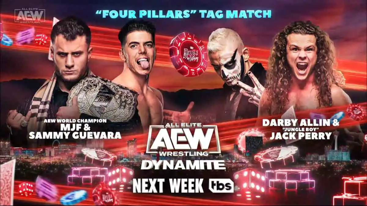 4 Pillars Tag Team Match AEW Dynamite May 3 2023