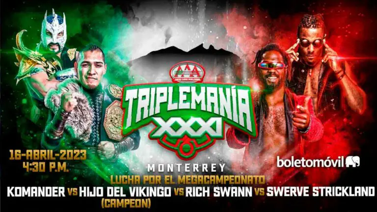 AAA TripleMania XXXI Monterrey Results Live