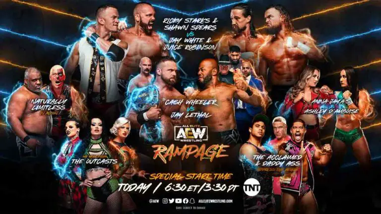 AEW Rampage Results April 28, 2023, Live Updates, Highlights