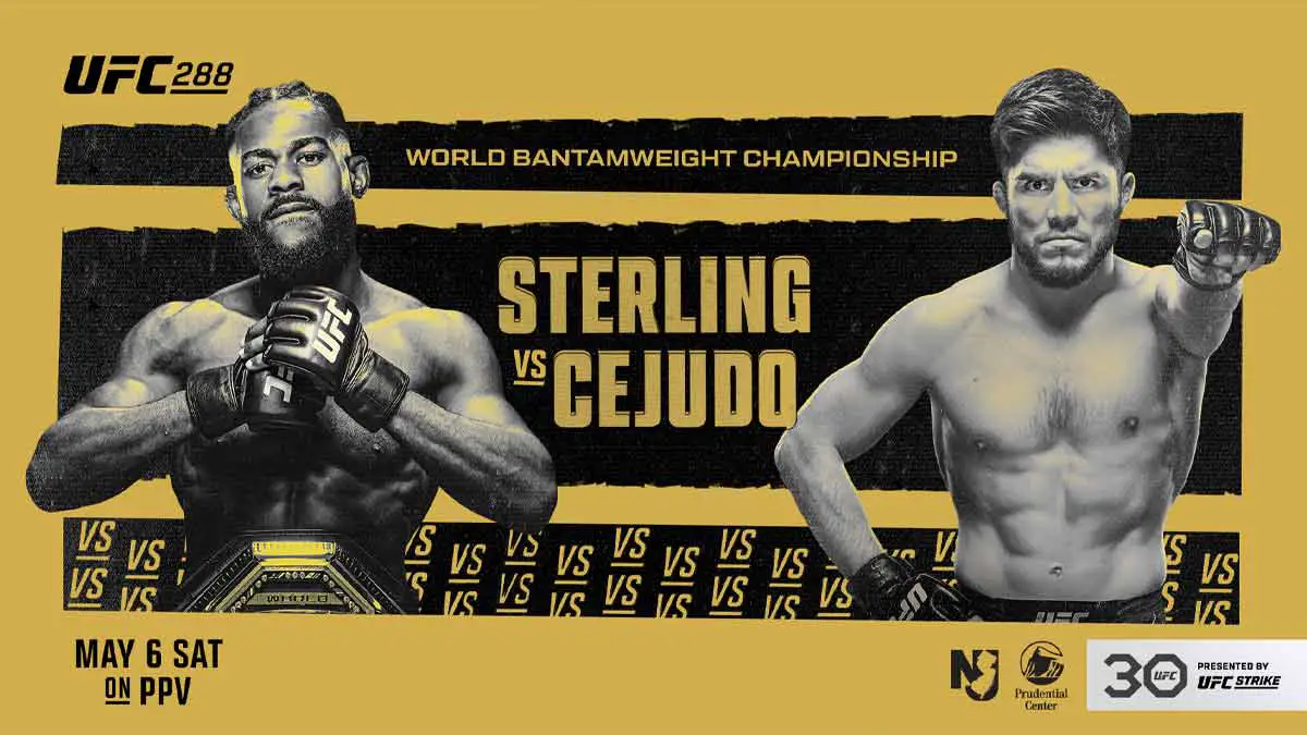 Aljamain Sterling vs Henry Cejudo UFC 288