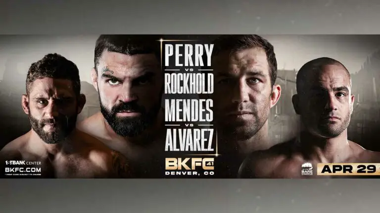 BKFC 41 Results Live, Perry vs Rockhold Card, Start Time